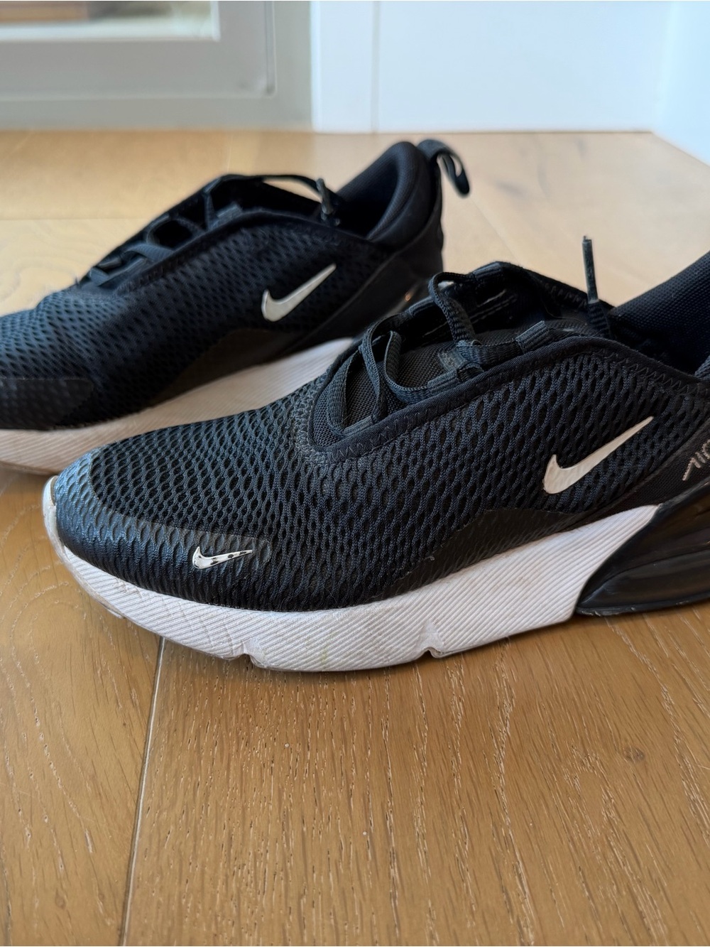 Nike Kids Black Air Max 270 Sneakers